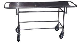 Stainless Steel Strecher Trolley